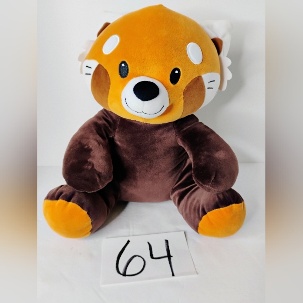 Huggy Huggables Brown Plush Panda Stuffed Animal Boy Girls Kids Everyone Puzzle
